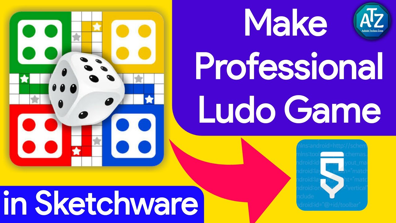 How to make Ludo Game, Mobile se ludo kaise banaye, game kaise banaye,sketchware me ludo game banaye