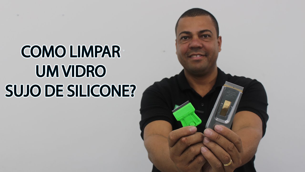 Como Limpar Um Vidro Sujo de Silicone?