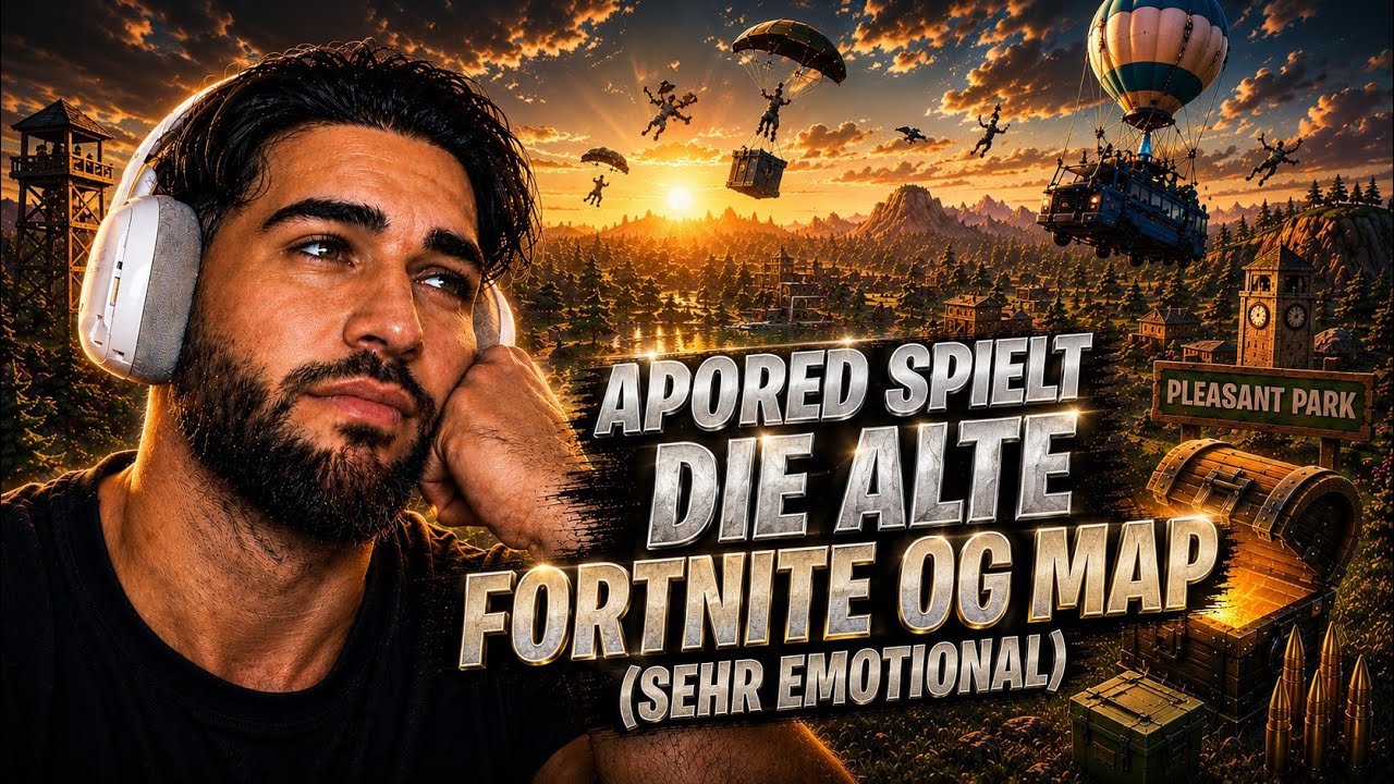 ApoRed spielt die alte Fortnite OG Map (Sehr Emotional 🥹)