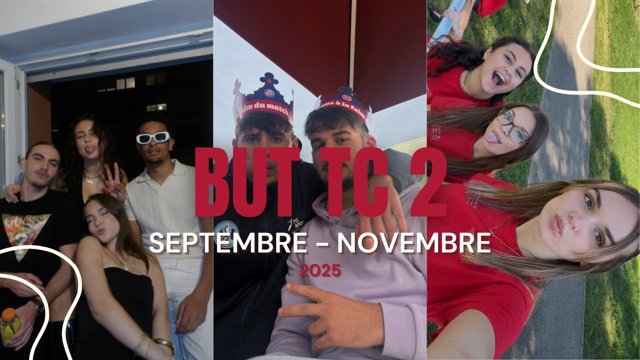 BUT TC 2 :  septembre - novembre