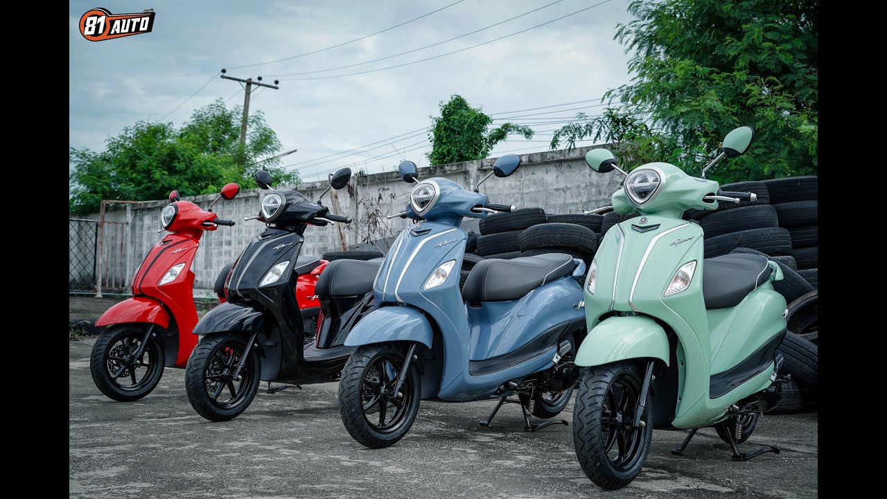 Yamaha Grand Filano Hybrid มันมีกี่รุ่นและแตกต่างกันยังไงนะ?