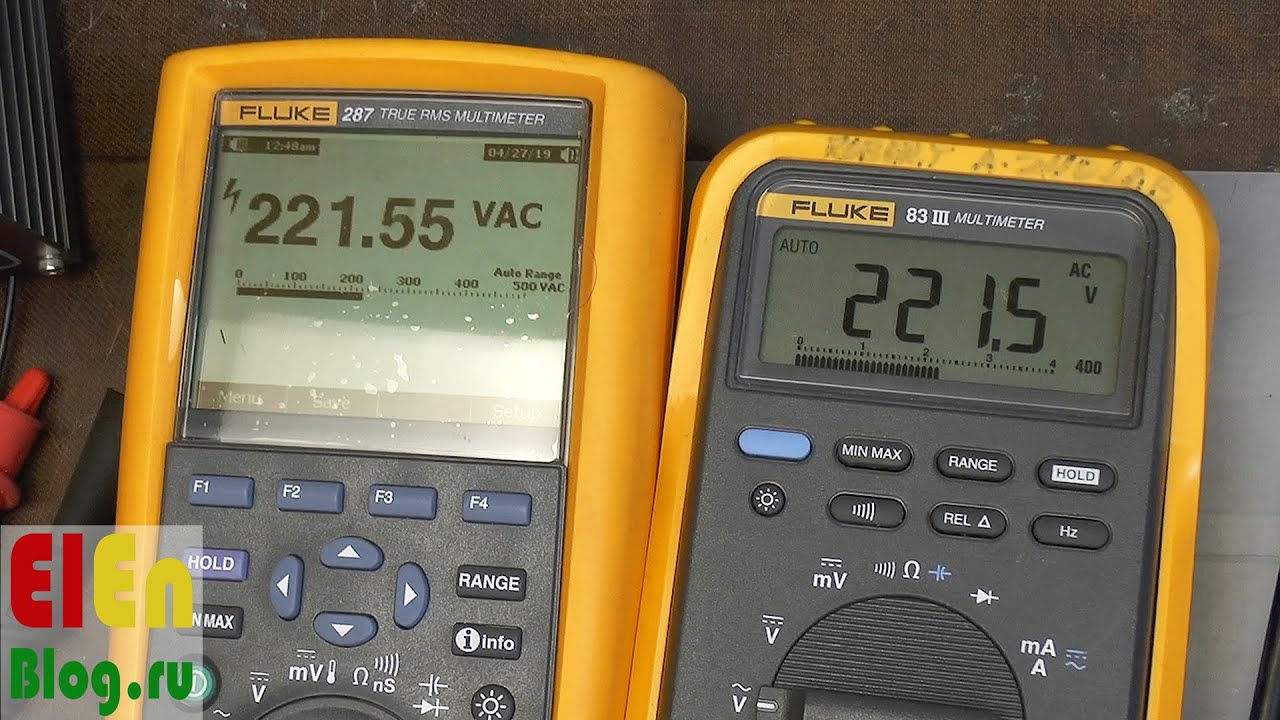 Точность 16 летнего FLUKE 83-III