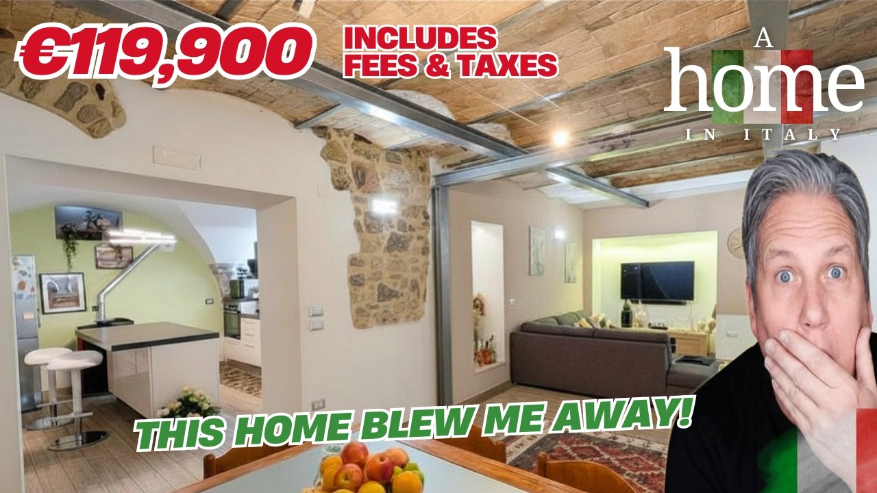 This house blew me away! Restored 3 bed, 2 baths, solar panels, terrace and in an incredible town.