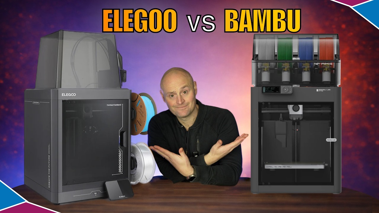 Elegoo Centauri Carbon 2 против Bambu Lab P1S: какой бы я выбрал?