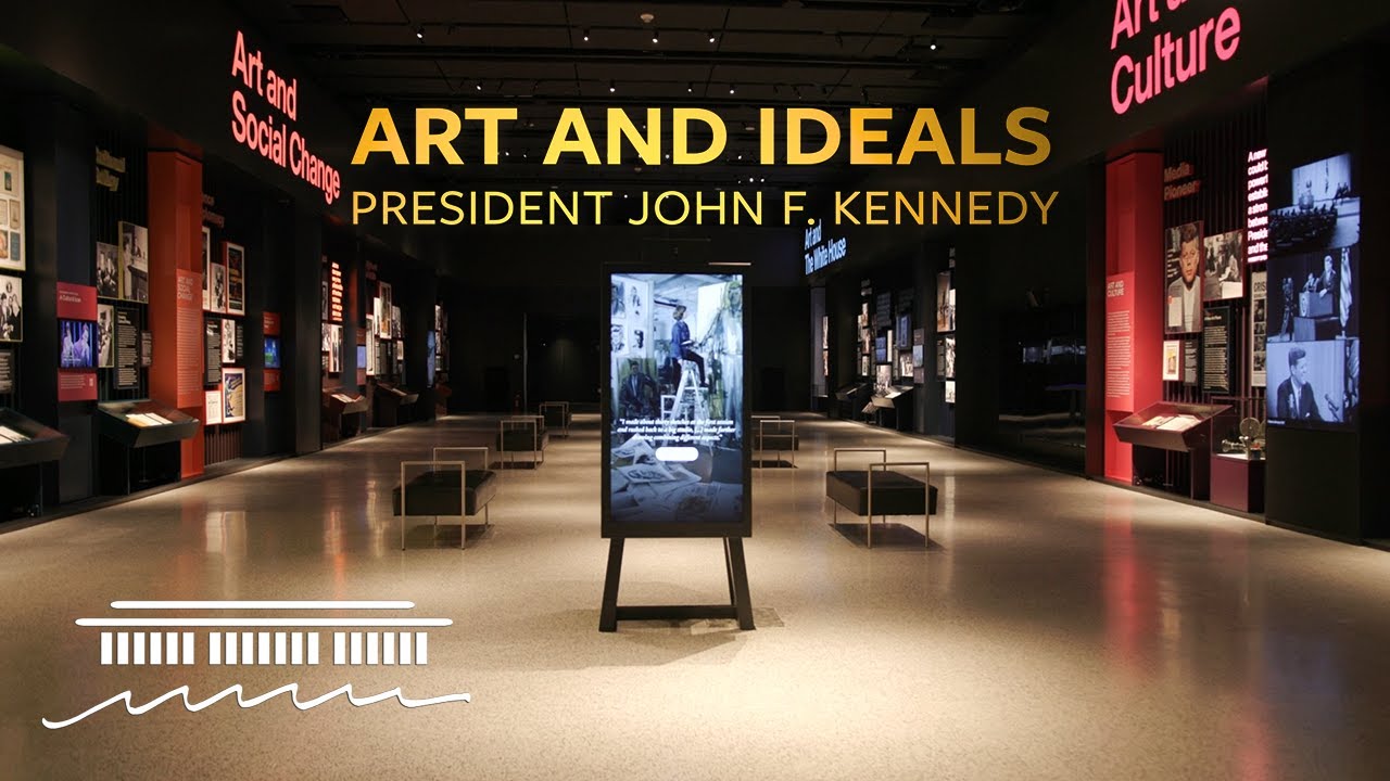 A New Permanent Exhibit at The Kennedy Center - "Art and Ideals: President John F. Kennedy"