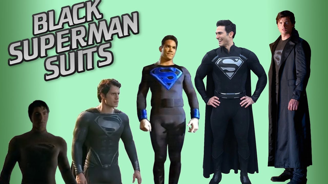 Every Live-Action BLACK SUPERMAN Suit Ever (Arrowverse Crisis on Infinite Earths Update)