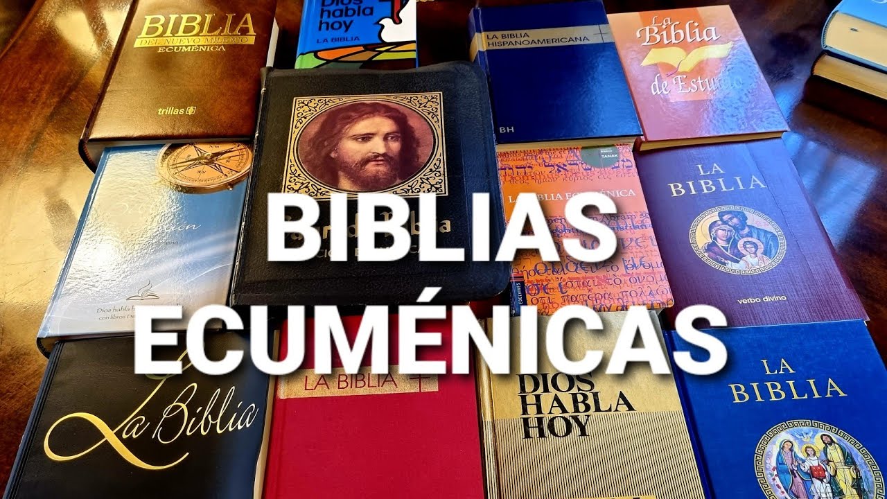 Biblias Ecuménicas usadas por católicos.