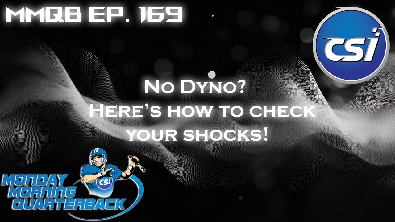 MMQB Ep. 169: How to check shocks with no dyno.