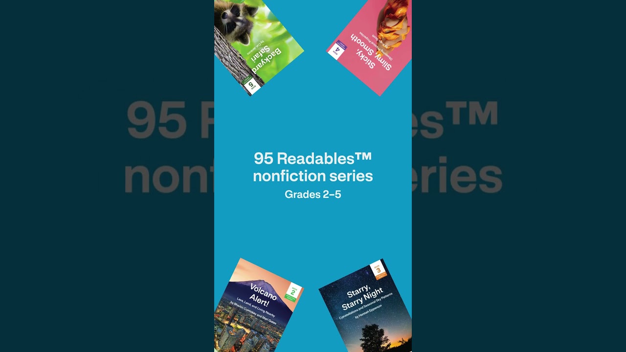 Nonfiction decodable chapter books build confidence | 95 Percent Group 