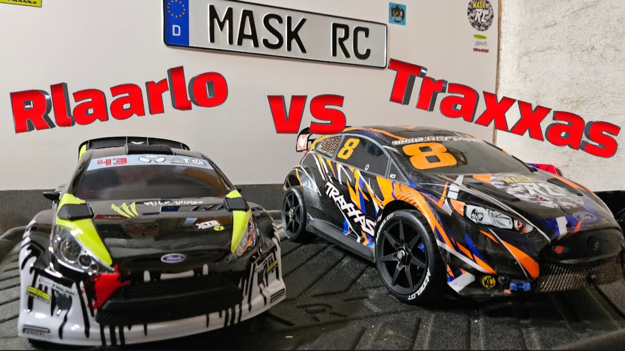 Traxxas Rallye vs Rlaarlo Rallye Traxxas Ford Fiesta ST VXL & RLAARLO xts-f10 im Vergleich!