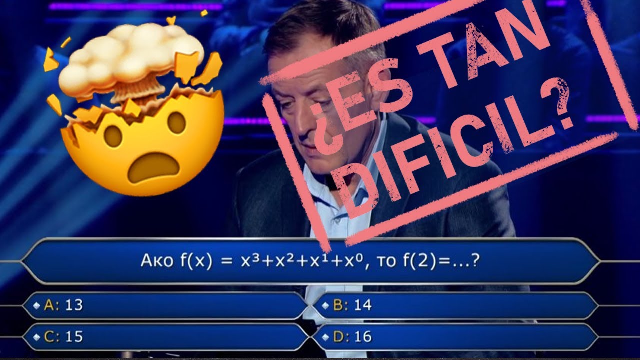 ✅ IMAGEN DE UNA FUNCIÓN 📈 - 🤑 VIRAL ¿QUIÉN QUIERE SER MILLONARIO?