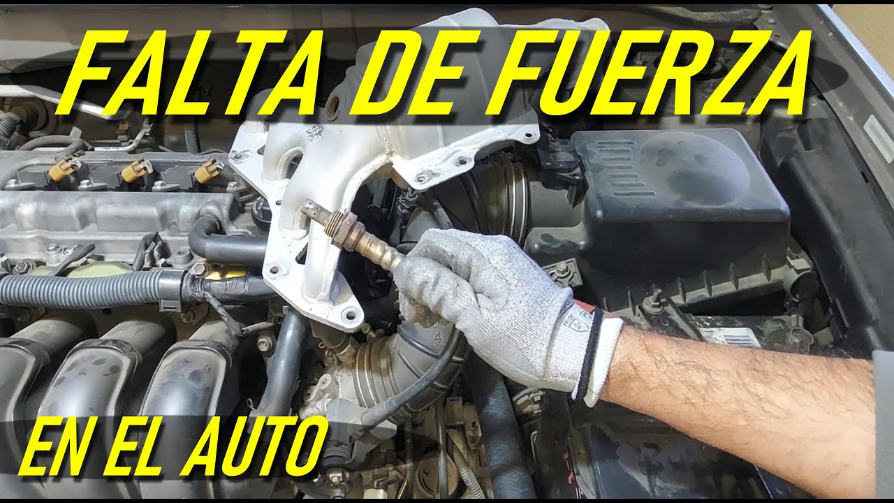 Sensores que causan falta de potencia en el auto
