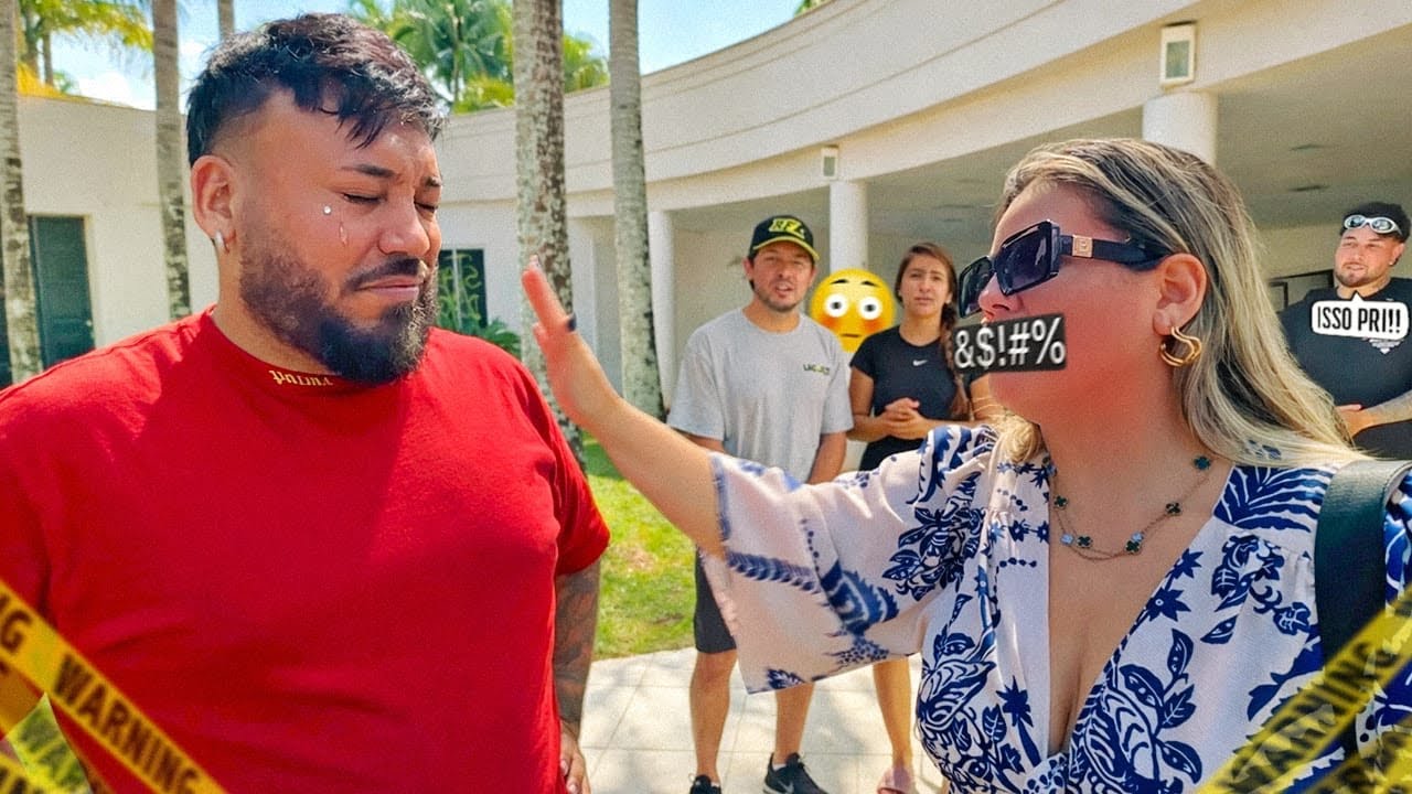 ME SEPAREI DELA NA FRENTE DOS MEUS AMIGOS !!! ACABOU O CASAMENTO 