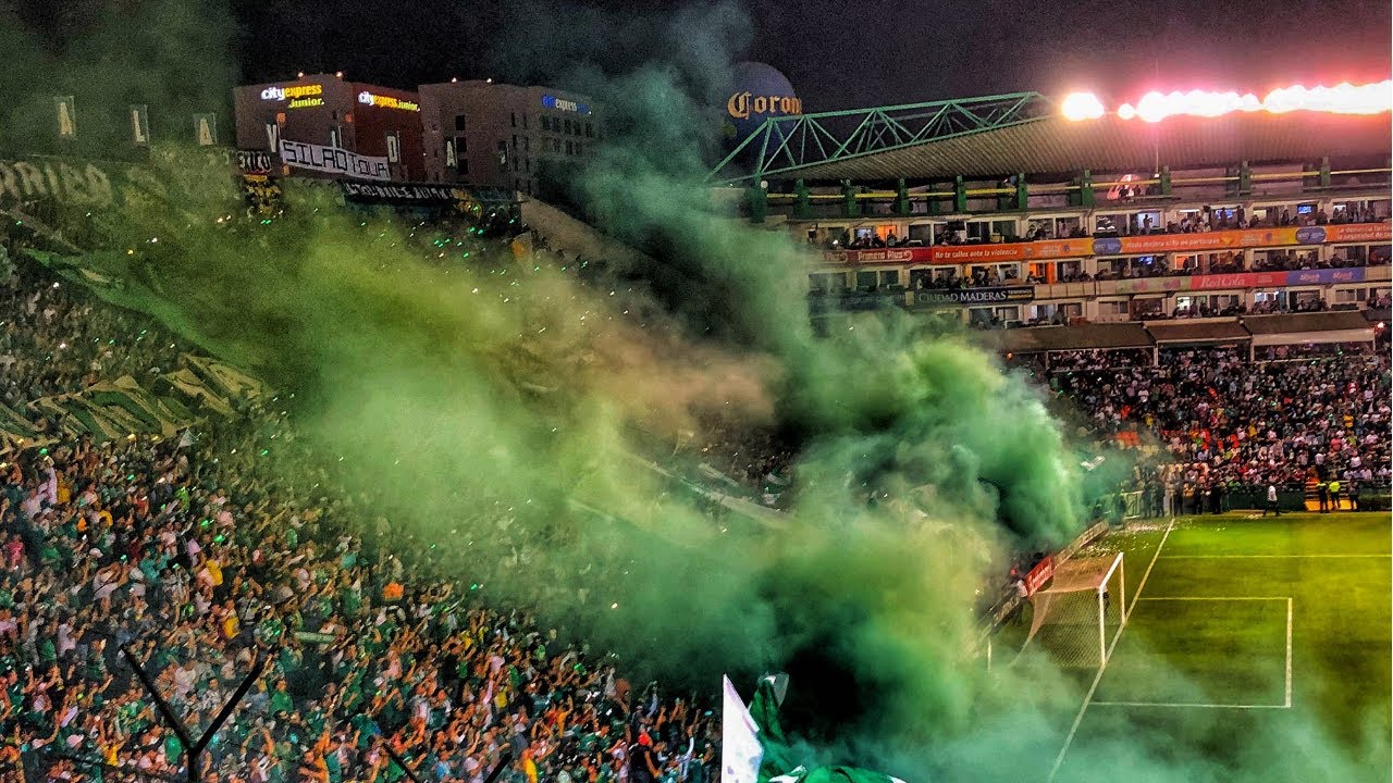 GRAN RECIBIMIENTO!! LOS DE ARRIBA - LEON VS LAFC / CONCACHAMPIONS 2020.