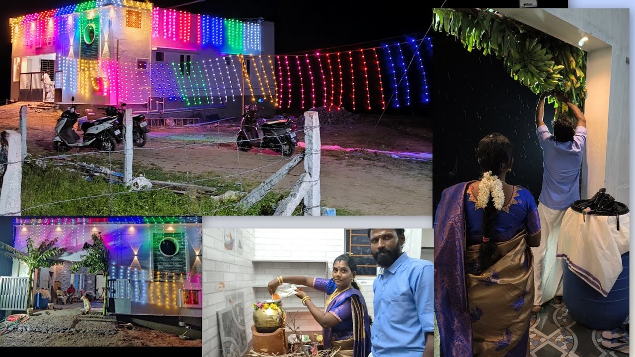 New House Warming Ceremony/My Nathanar house/Kalugumalai/New home/Kirakapravesam