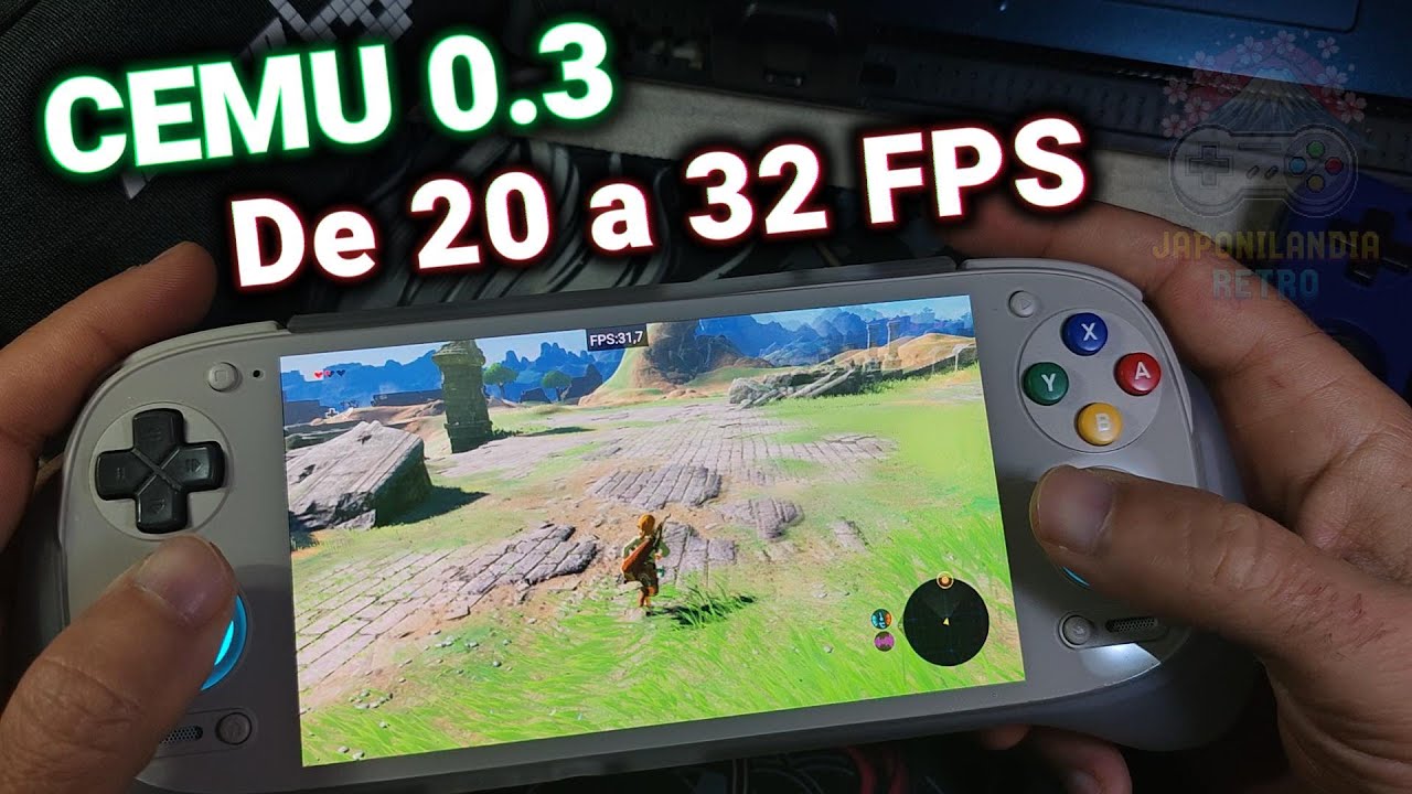 Retroid Pocket G2 con Zelda BOTW de Wii U en Cemu | Gu&iacute;a Tutorial de Optimizaci&oacute;n Extrema