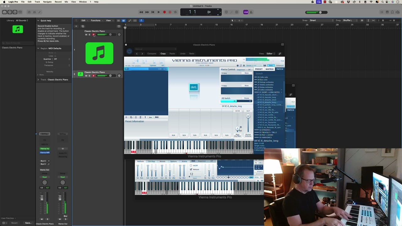 How do I make my string samples sound better? VSL patch layering techniques #midi #filmscoring