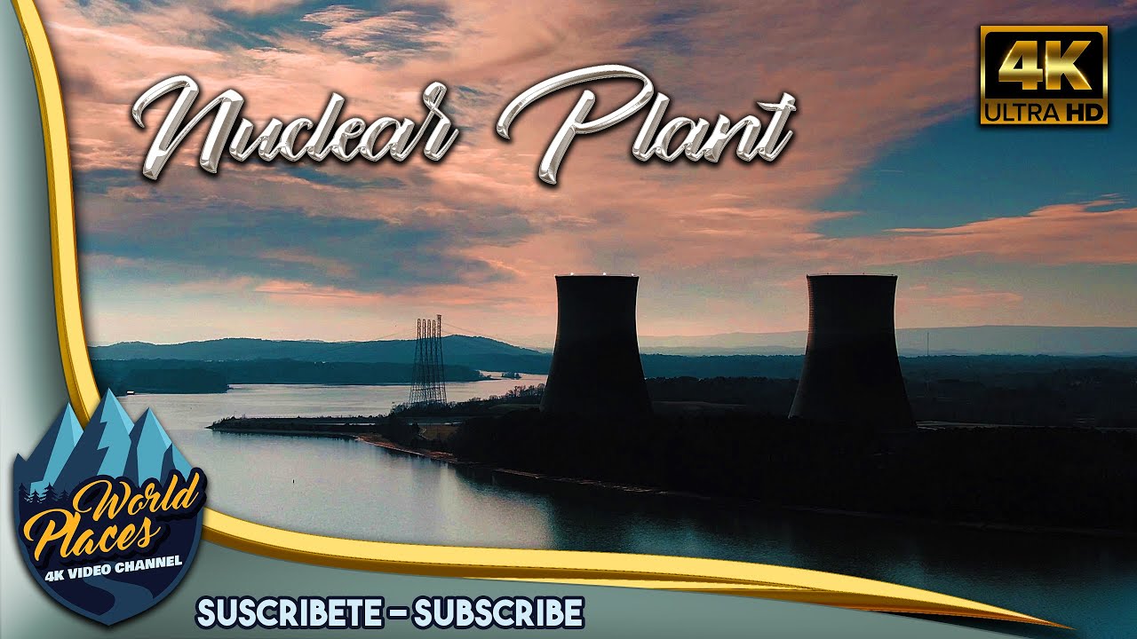 😮☢️Aerial View of Nuclear Power Plant Zone 😮☢️- 4K Drone Footage