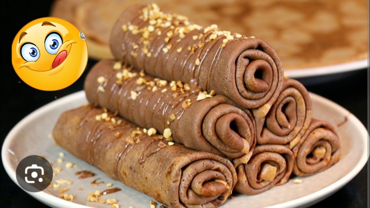CRÊPES AUX CHOCOLA🤤🤤😋😋👌