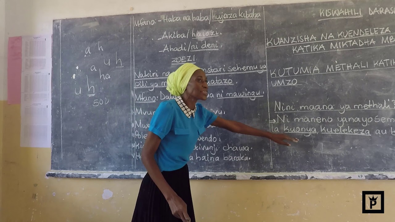 kiswahili Methali lesson 1. By Madam Salem