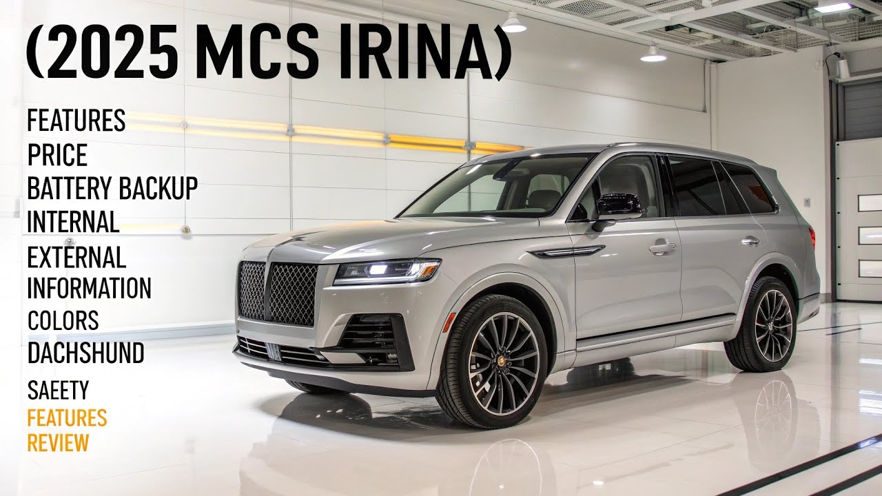 2025 MCS Irina EV: Sleek Design, Smart Tech & Pure Electric Power