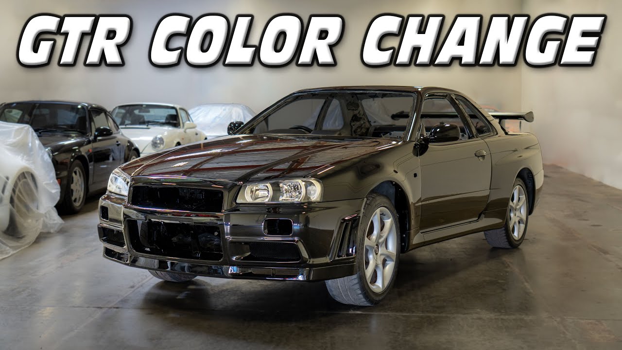 Nissan Skyline R34 GT-R Complete Color Change