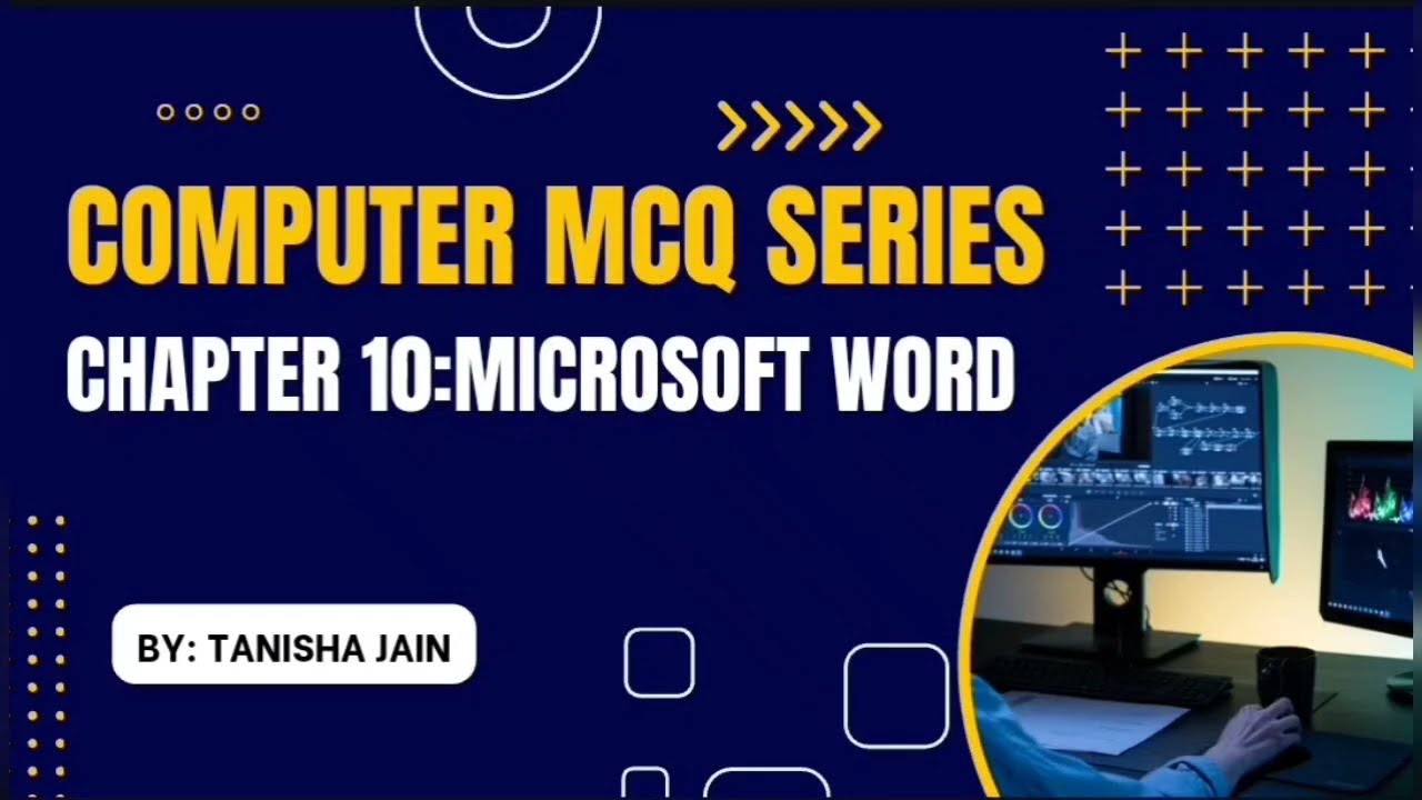Chapter 10: Microsoft Office Word | Topic Wise Computer MCQ Series Including PYQ