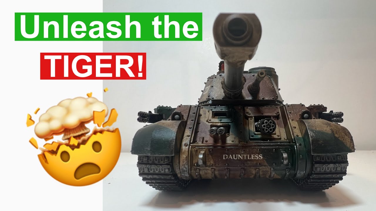 Warhammer 40k Rogal Dorn Heavy tank Proxy that you must see!