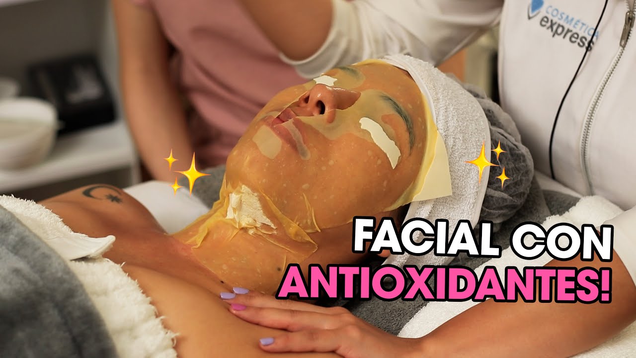 Facial de ANTIOXIDANTES + MASAJE Iluminador! 😍