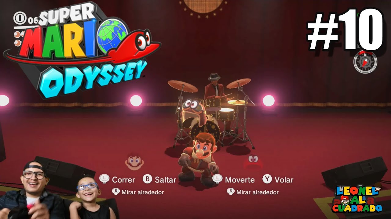 Festival en Nueva Donk | Super Mario Odyssey | Leonel al Cuadrado