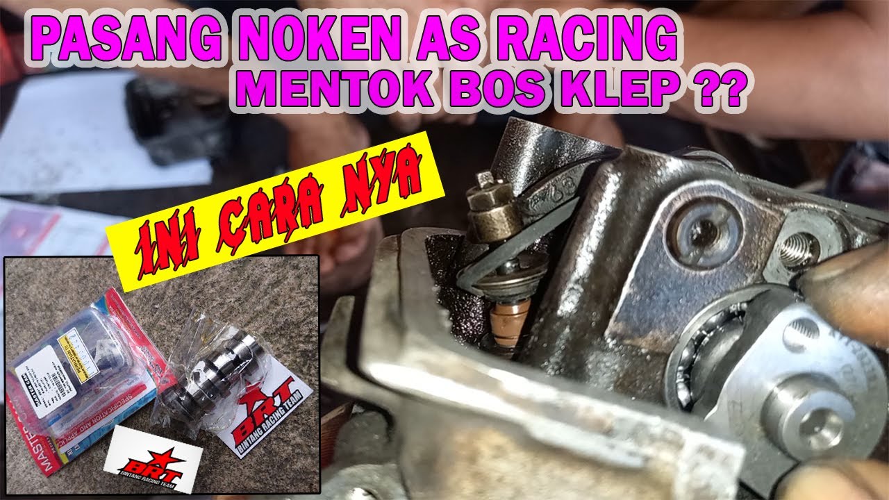 Pasang noken as brt mentok sil klep/bos klep ini cara nya.MURAH MERIAH !!