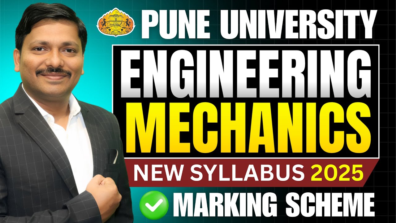 ENGINEERING MECHANICS PUNE UNIVERSITY SYLLABUS | FIRST YEAR ENGINEERING MECHANICS SPPU | DINESH SIR