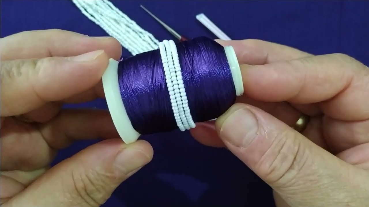 Renklerin ihtişamlı uyumu: Kum boncuklu tığ oyası