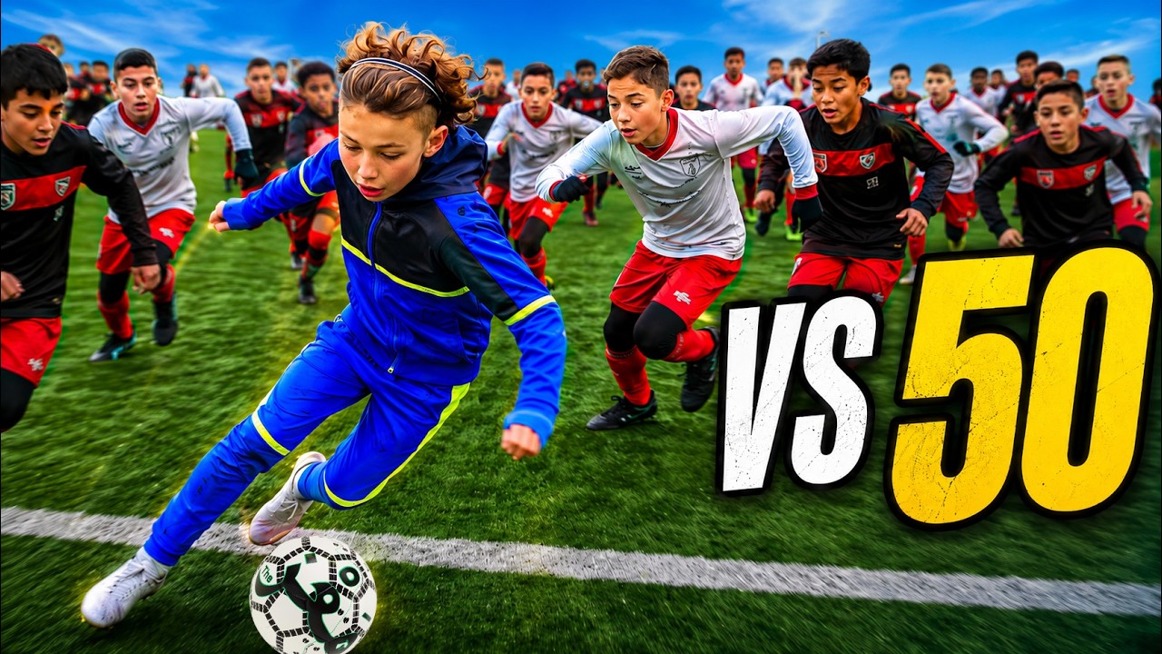 ERAY MAAKT KAPOT VS 50 VERDEDIGERS 😱🔥