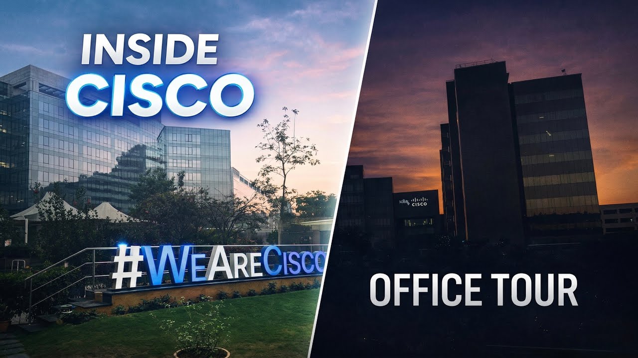 Cisco Office Tour | Tech Life in Bangalore India
