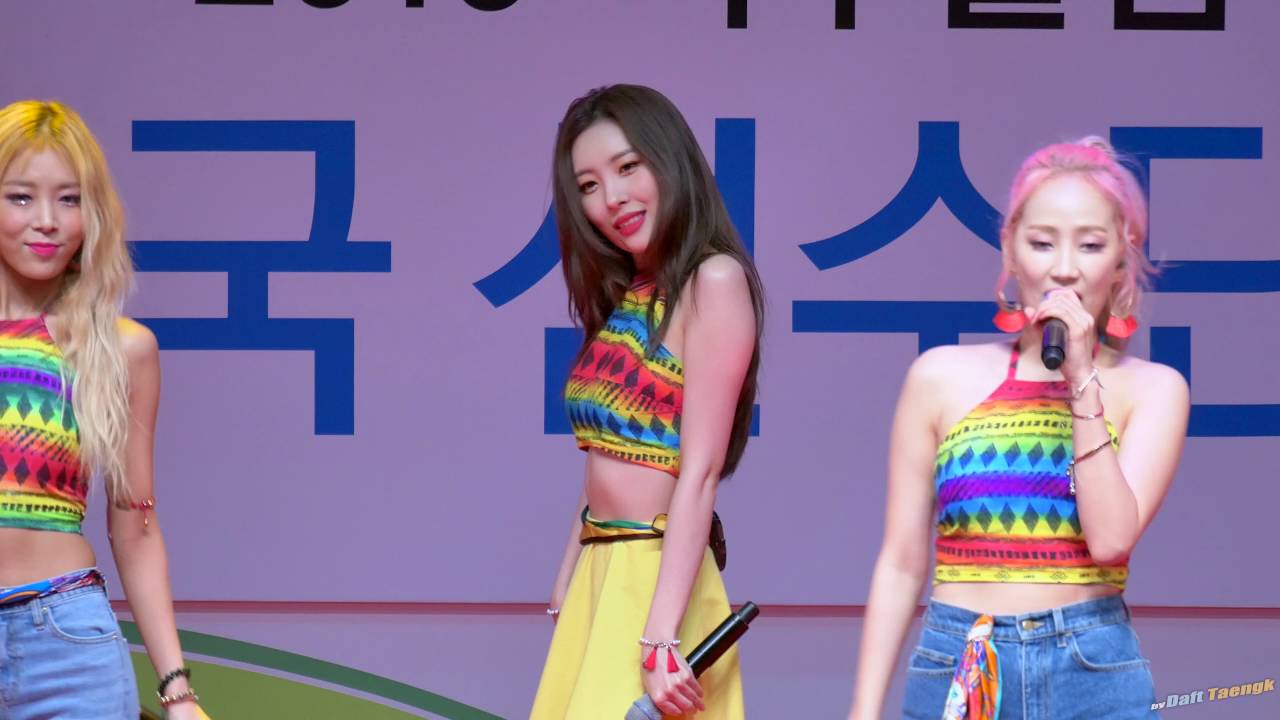 160719 리우올림픽 선수단 결단식 - 선미 'Why So Lonely' 직캠 by DaftTaengk
