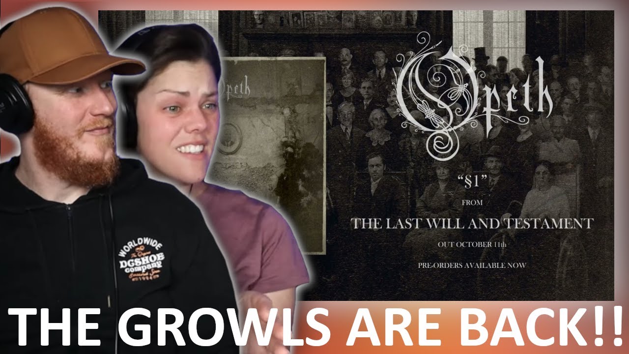 OPETH ARE BACK!!! OPETH - §1 REACTION | OB DAVE REACTS