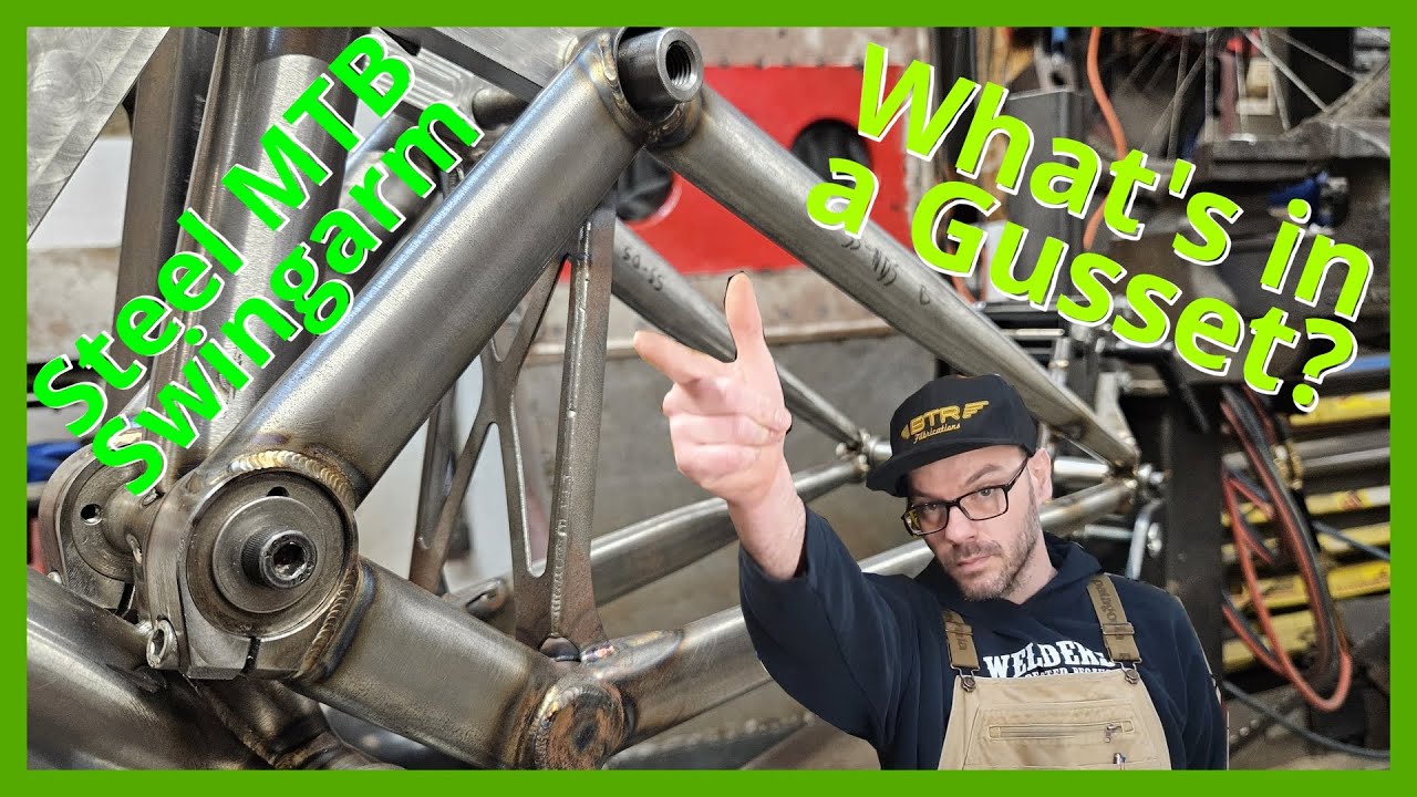 4. Steel Swingarms get finished - Gussets and Alignment - Gasser Project.