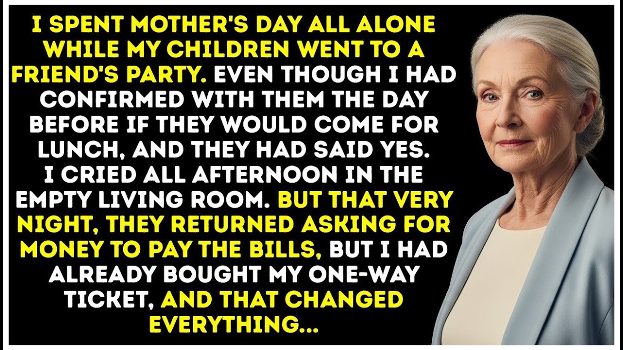 My Kids Blew Off Mother's Day For A Party. That Night, They Came Crawling Back...