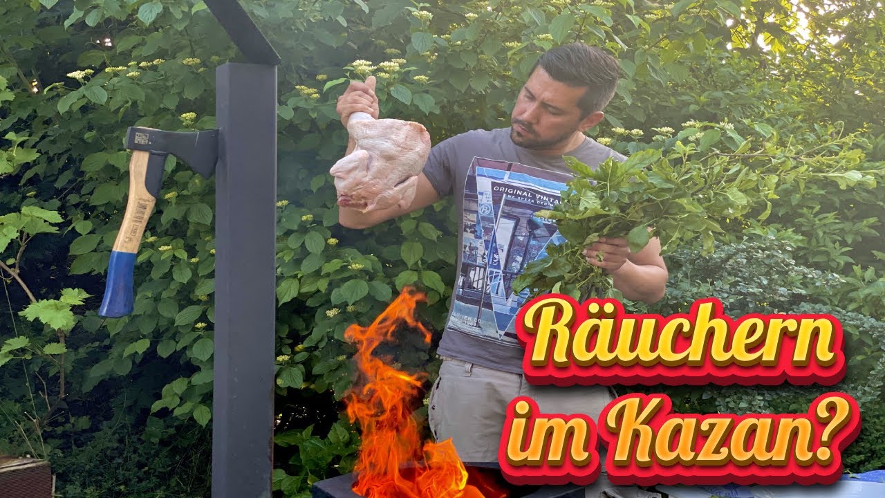 RÄUCHERN im KAZAN? - 3KG Hähnchen und eine Zutat. #12