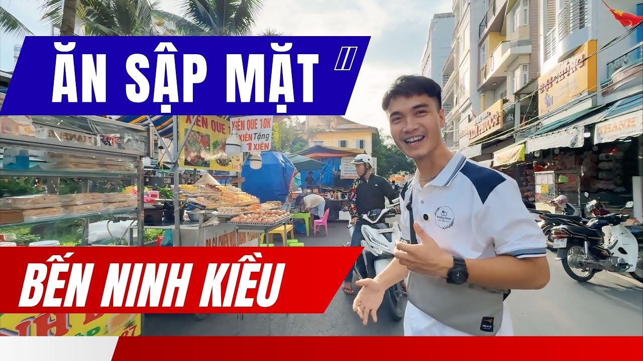 Trải Nghiệm Ẩm Thực Cần Thơ | Dạo Bến Ninh Kiều Cực Chill | Phần 2