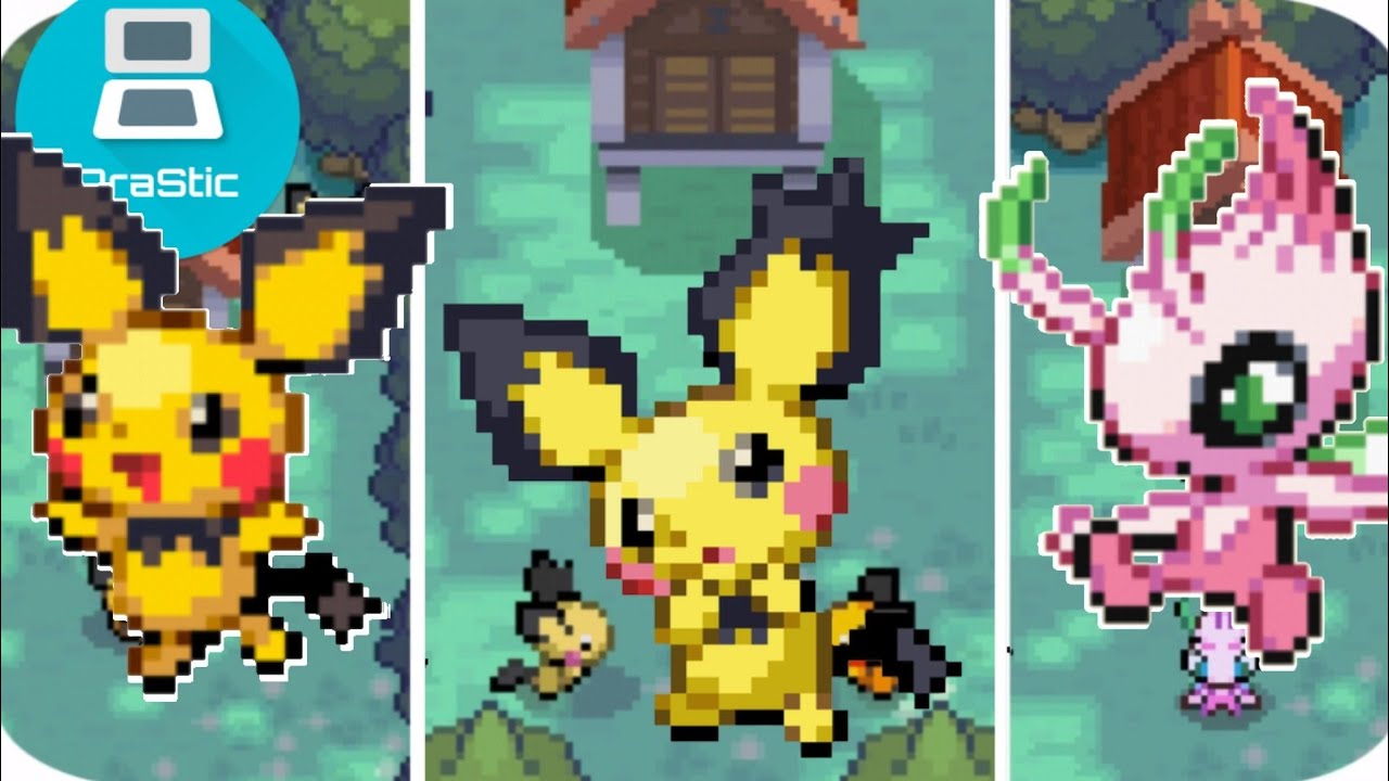 Cheat Evento de Pichu color Pikachu, Celebi de evento en Pokemon HeartGold y Soulsilver Drastic.