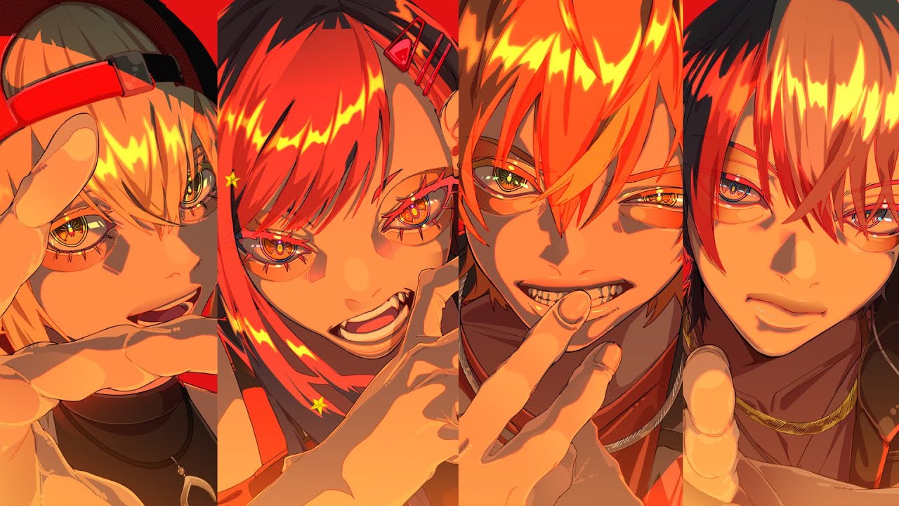 【プロセカ】ファイアダンス (Fire Dance) Cover 【4人合唱】