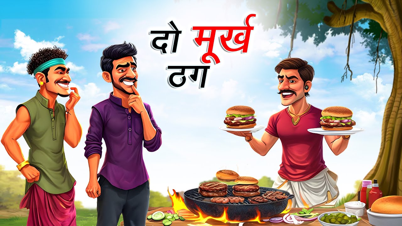 दो मूर्ख ठग | DO MURKH THUG | HINDI KAHANIYA | COMEDY FUNNY STORIES