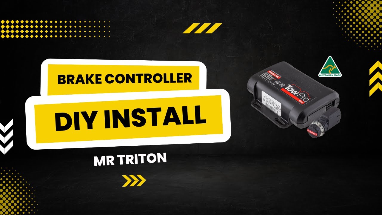 Mitsubishi MR Triton (L200) - Electric Brake Controller Install