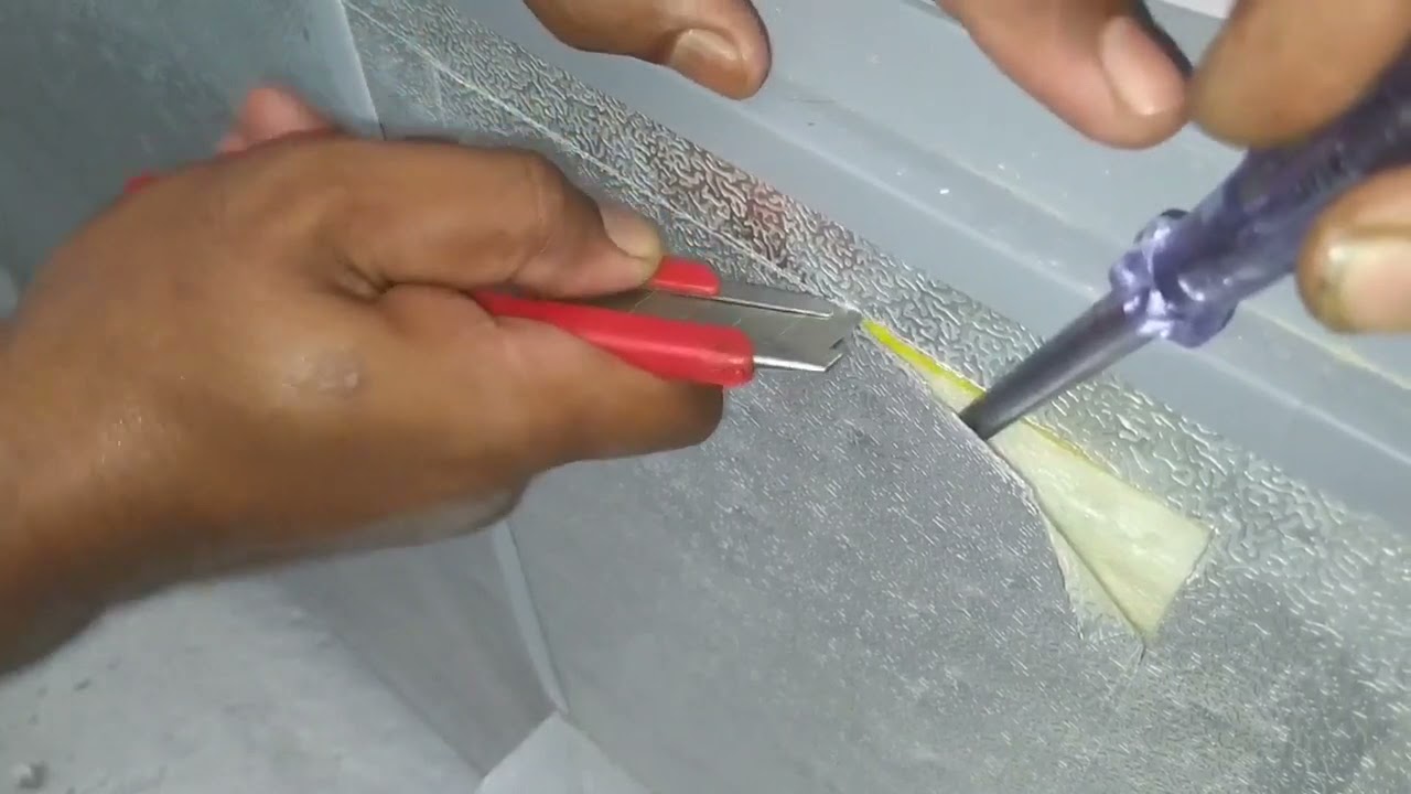 Ganti kapiler mampet pada freezer box