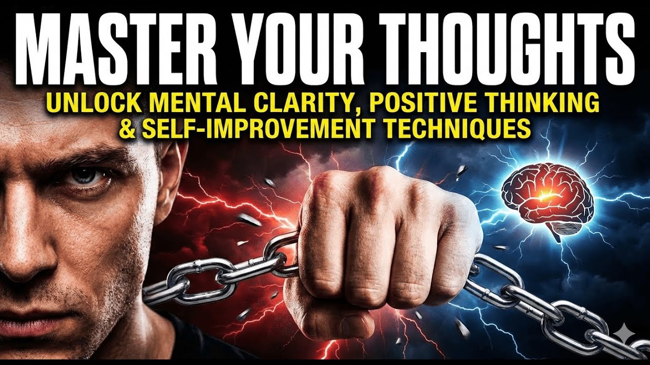 Master Your Thoughts: Unlock Mental Clarity, Positive Thinking & Self-Improvement Techniques
