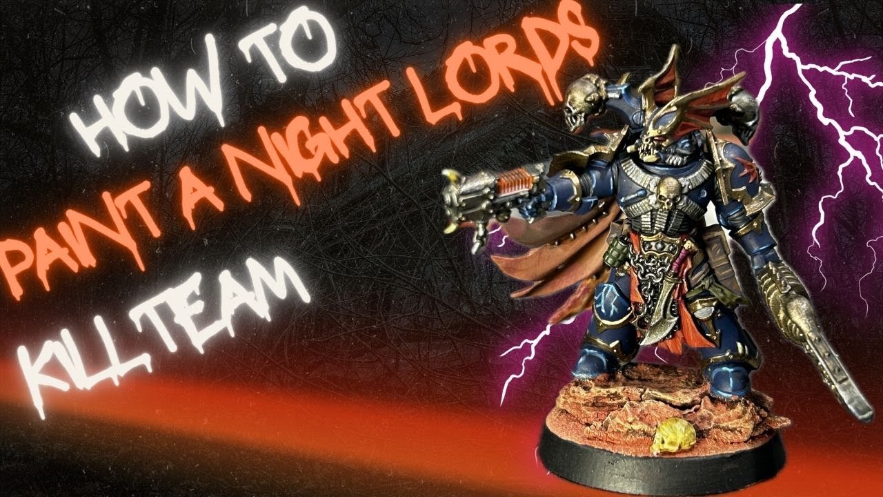 How To Paint 40k Night Lords