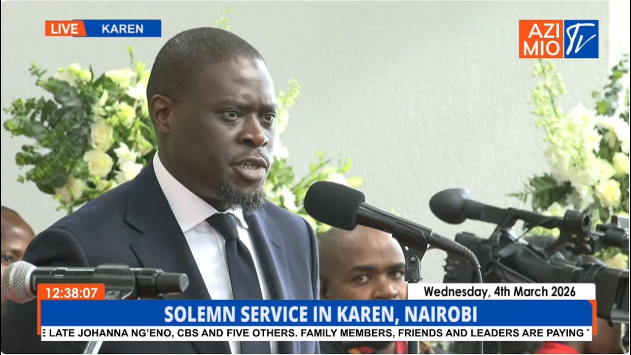 PAINFUL: 'He Was Like A BIG BROTHER!' Gov. Sakaja’s MOVING TRIBUTE To The Late MP Johana Ng’eno