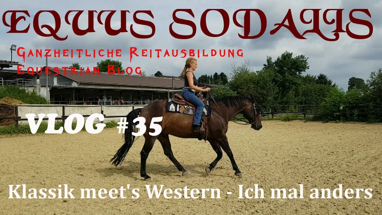 Klassik meet's Western - Einmal w&ouml;chentlich trainiere ich ein Westernpferd.